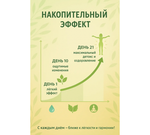 Valverbe BIO очищающий фиточай 21 день Италия органический детокс чай