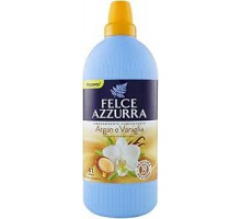 Felce Azzurra — Концентрированный кондиционер для белья «Аргана и ваниль», чувственный аромат, мягкая одежда — 41 стирка — 1000 мл