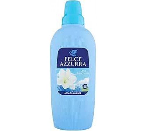 Разбавленный кондиционер для белья Felce Azzurra Pure Freshness, свежий аромат, мягкая одежда — 30 стирок, голубой, нормальный, 2000 мл