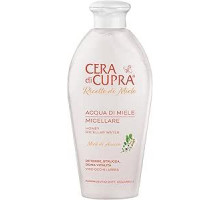 Cera di Cupra, Мицеллярная медовая вода, максимально деликатно очищает и удаляет макияж и загрязнения, очищает лицо, глаза и губы, производство Италия, дерматологически протестировано, 200 мл