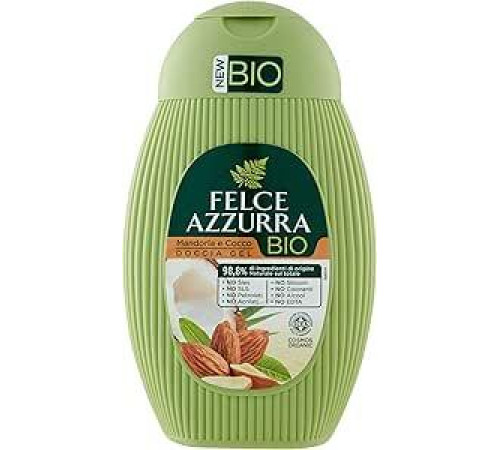 Гель для душа Felce Azzurra Bio Mandorla & Cocco 250 мл