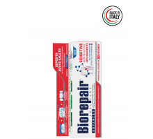 Зубная паста Biorepair Dual Action Anti-Sensitivity Защита эмали и десен 75 мл.