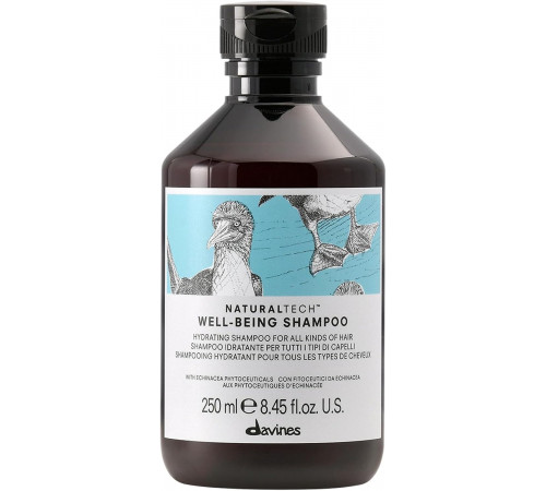 Davines WELLBEING Шампунь - Proprietà idratanti e protettive - 250 ml