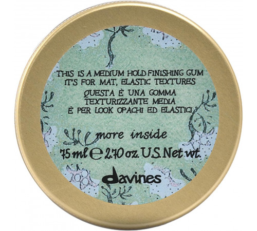 Davines MORE INSIDE Questa è una Gomma Texturizzante Media - 75 ml