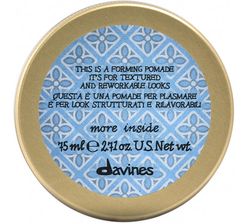 Davines MORE INSIDE Questa è una Pomade для Plasmare - Воск волос - 75 ml