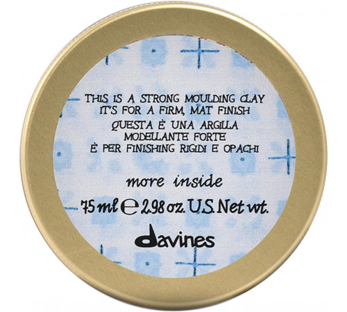 Davines MORE INSIDE Questa è una Argilla Modellante - Tenuta forte - 75 ml