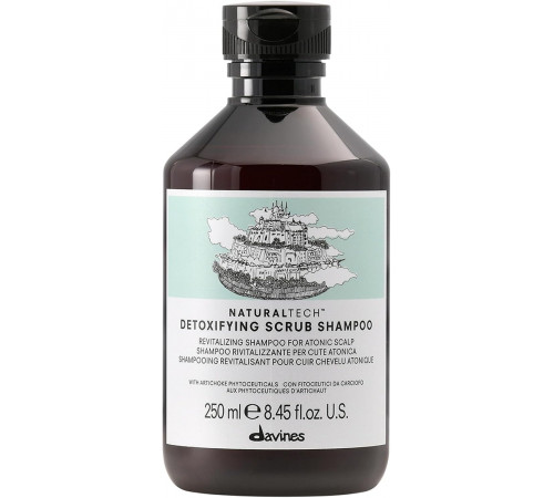 Davines DETOXIFYING Scrub Шампунь - Шампунь scrub rivitalizzante - 250 ml