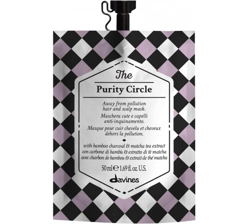 Davines The Purity Circle - Маска purificante cute e волос - 50 ml