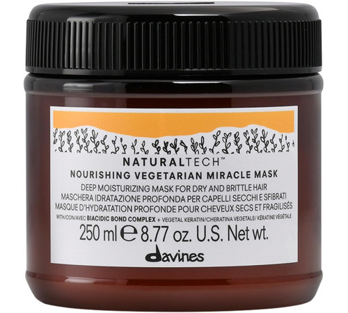 Davines NOURISHING Vegetarian Miracle Маска - Маска idratante - 250 ml