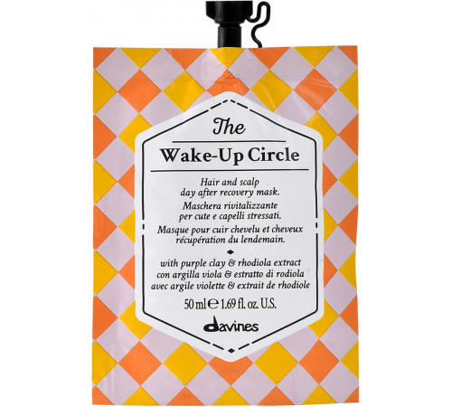 Davines The Wake-Up Circle, Маска rivitalizzante для волос stressati, 50 ml