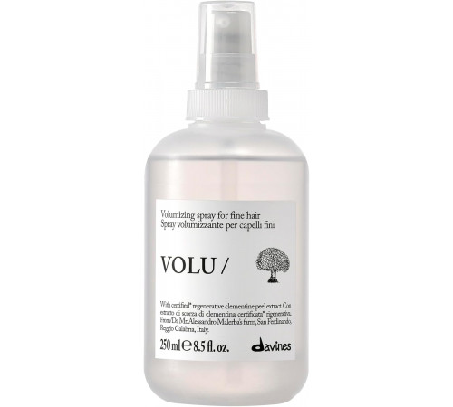 Davines VOLU Волосы Mist - Спрей volumizzante для волос fini - 250 ml | Dona volume a lunga durata