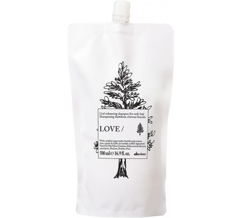 Davines LOVE CURL Шампунь Refill - Ricarica Шампунь волос кудрей o волнистых - 500 ml