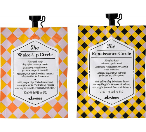 Davines Duo Maschere – The Wake-Up Circle + The Renaissance Circle