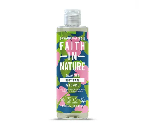 Гель для душа Faith in Nature Wild Rose Дикая роза