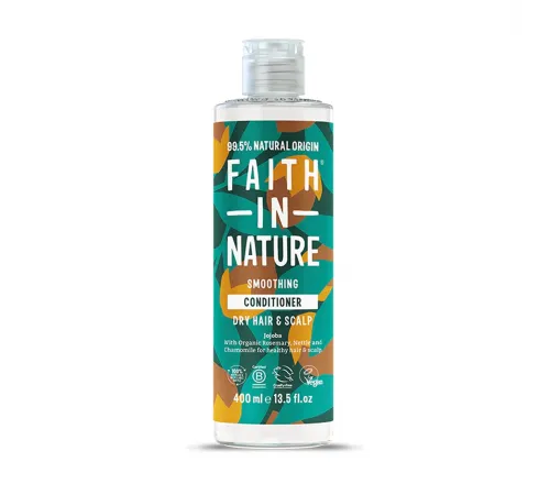 Кондиционер Faith in Nature Jojoba Taming Conditioner специально разработан для сухих волос и кожи головы