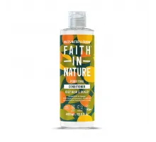 Очищающий кондиционер Faith in Nature с грейпфрутом и апельсином специально разработан для жирных волос и кожи головы