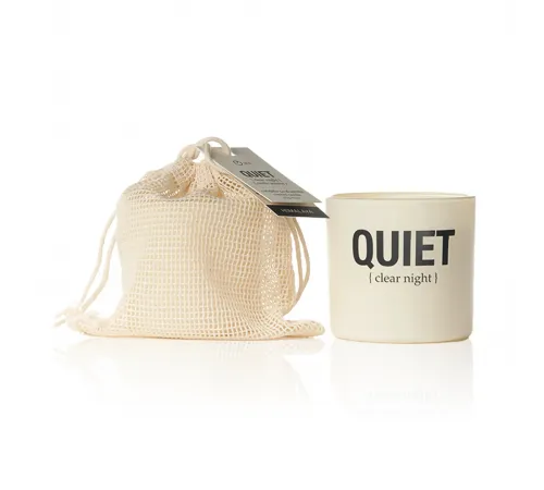 Набор свечей Cotton Bag - Quiet | 3шт — изображение товара