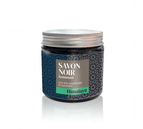 Чёрное мыло Hammam Sapone Nero с эвкалиптом 200 мл Himalaya