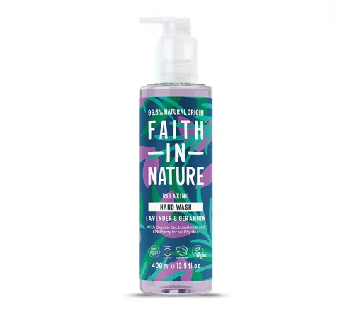 Мыло для рук Faith in Nature с лавандой и герани