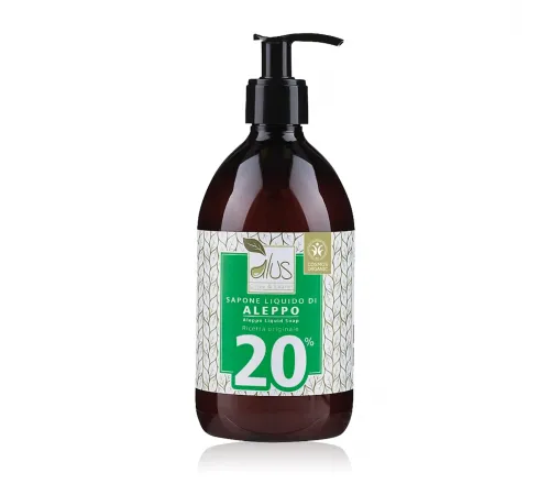 Мыло Алеппо - Жидкое 20% лавровый лист