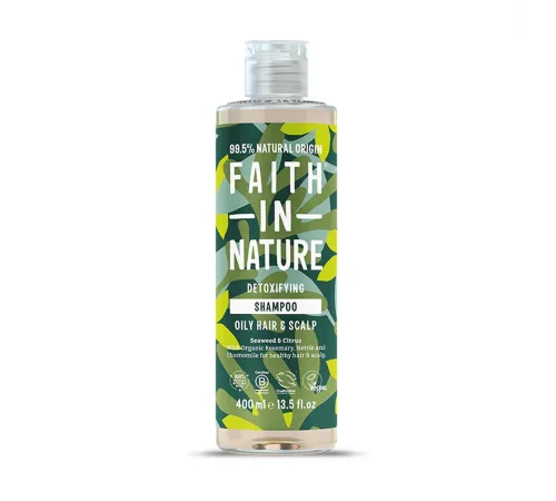Детокс-шампунь Faith in Nature с морскими водорослями и цитрусом