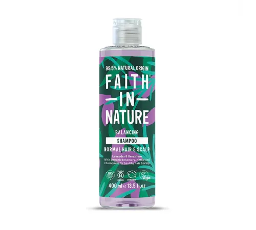 Балансирующий шампунь Faith in Nature с лавандой и герани