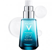 Vichy Minéral 89 Eyes Hyaluronic Acid Eye Gel — увлажняющий гель для кожи вокруг глаз с гиалуроновой кислотой, 15 мл